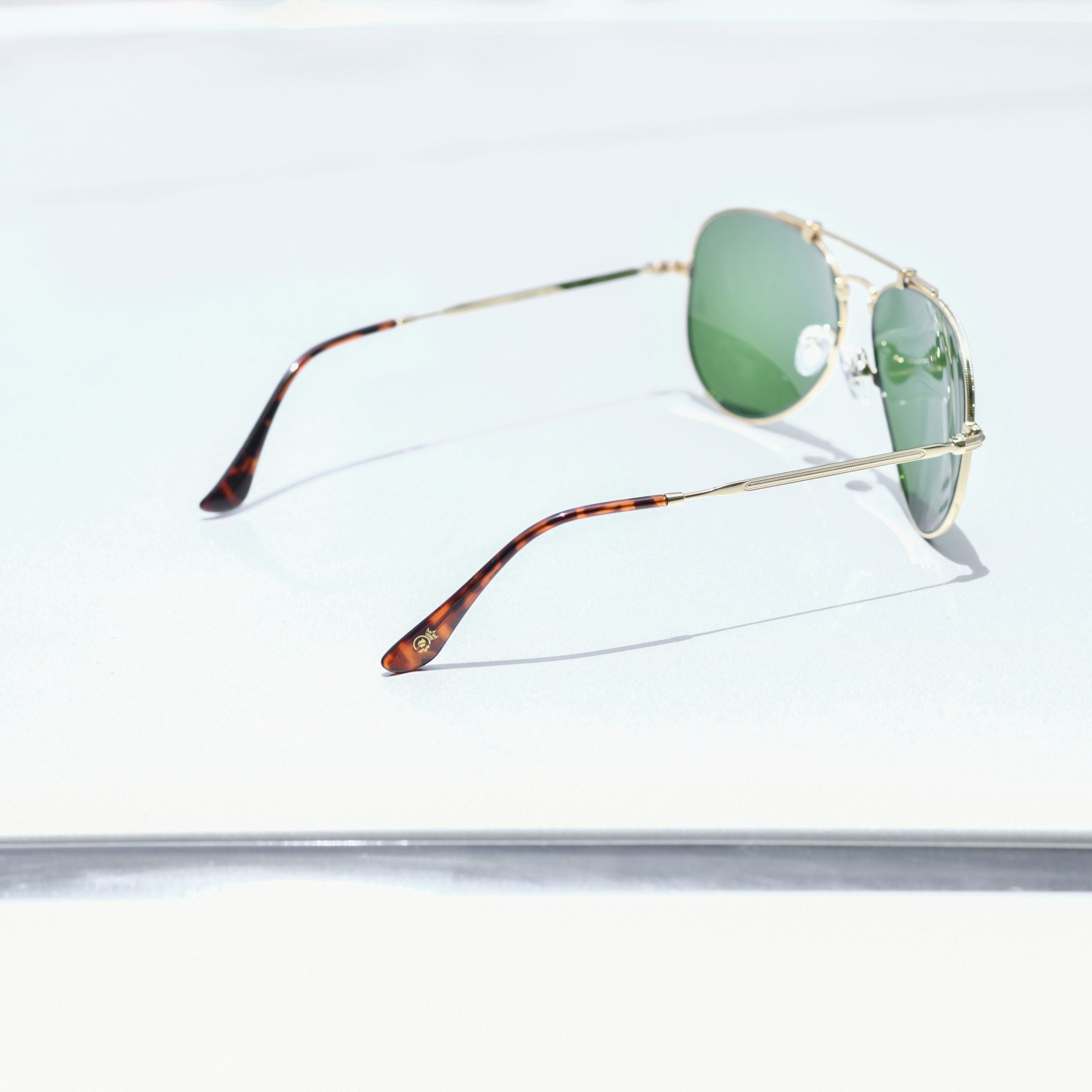 Wingman Gold Green Pilot Edition Sunglasses