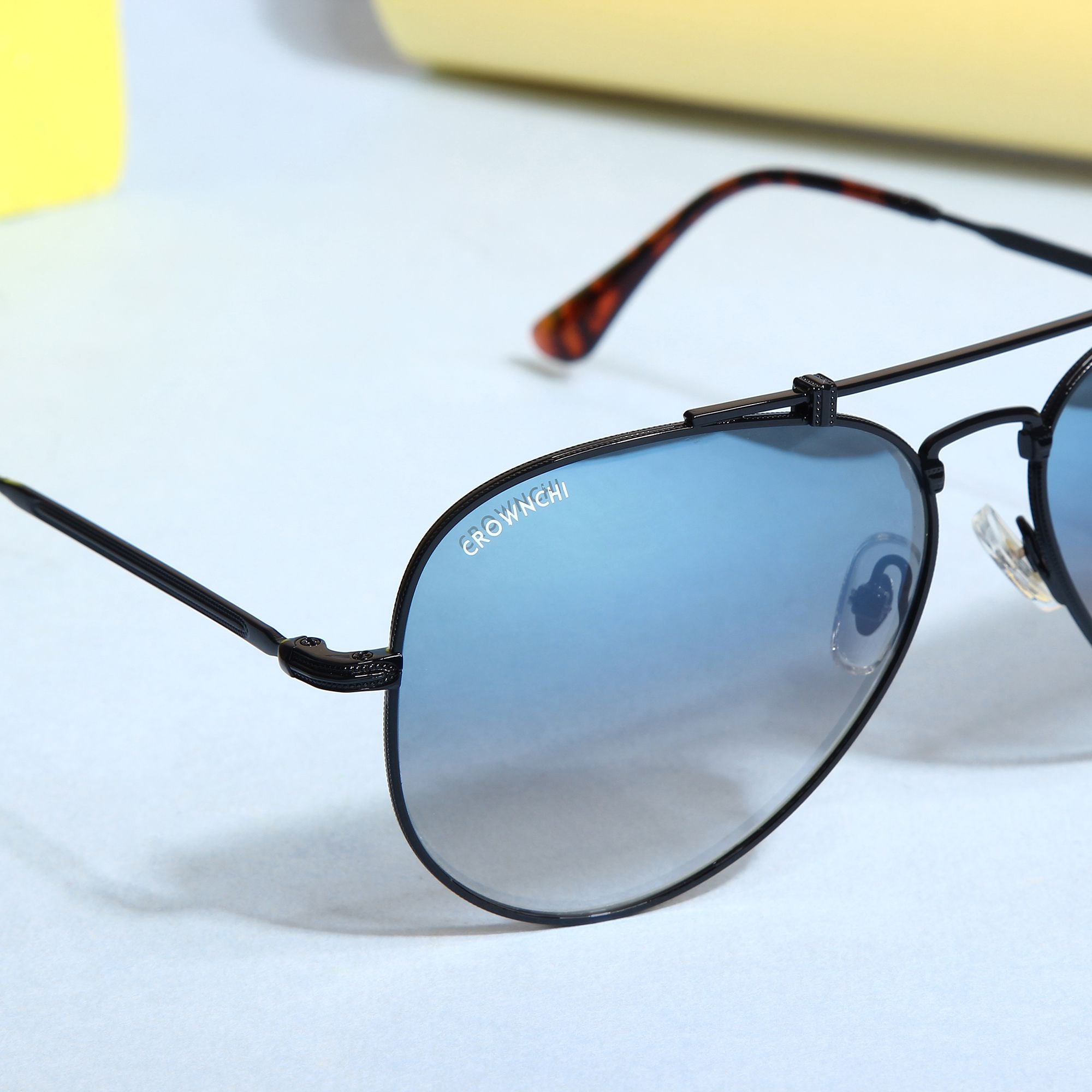 Wingman Black Blue Gradient Pilot Edition Sunglasses
